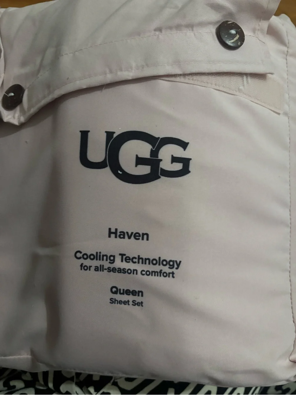 UGG Haven Queen Sheet Set -  White color